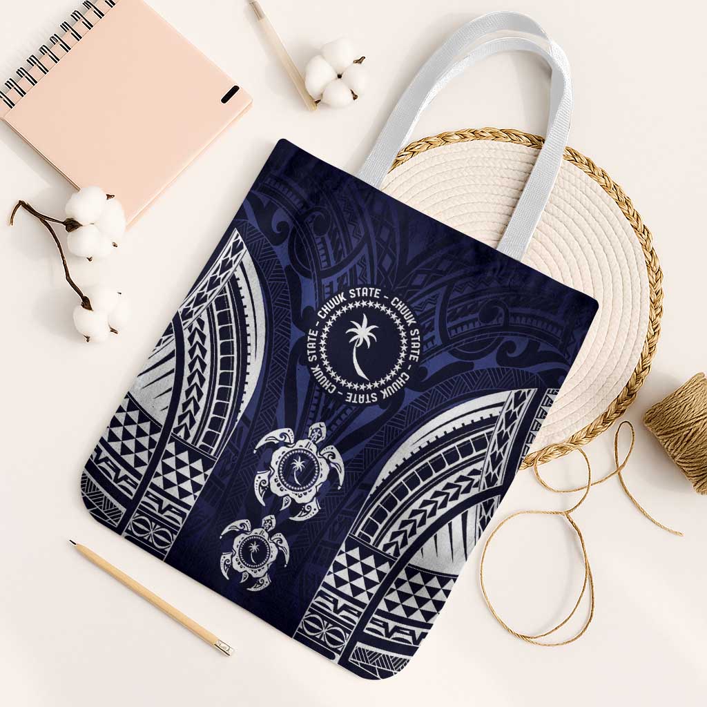 FSM Chuuk States Tote Bag Micronesia Six 9 One Polynesian Tribal Pattern - Polynesian Pride