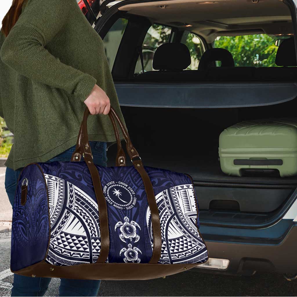 FSM Chuuk States Travel Bag Micronesia Six 9 One Polynesian Tribal Pattern - Polynesian Pride