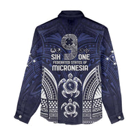FSM Chuuk States Women Casual Shirt Micronesia Six 9 One Polynesian Tribal Pattern LT9 - Polynesian Pride