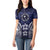 FSM Chuuk States Women Polo Shirt Micronesia Six 9 One Polynesian Tribal Pattern