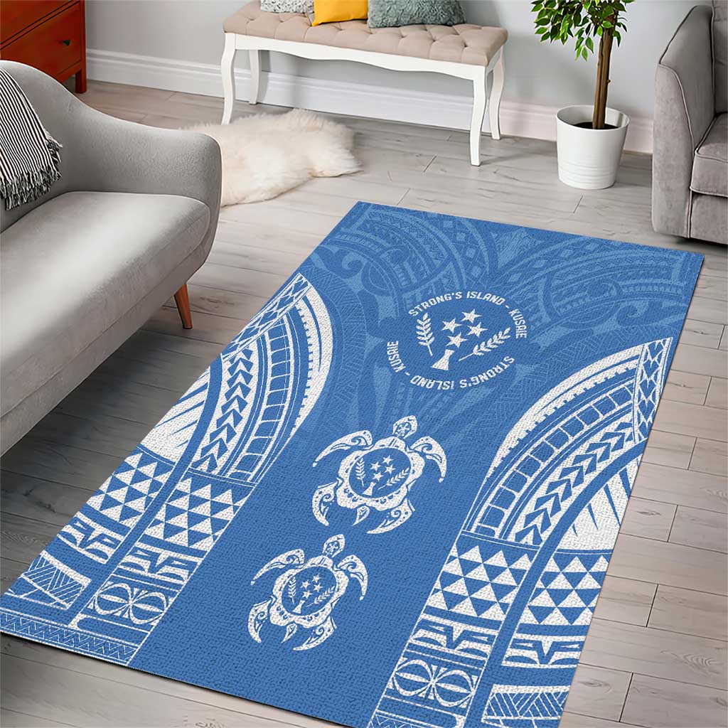 FSM Kosrae States Area Rug Micronesia Six 9 One Polynesian Tribal Pattern