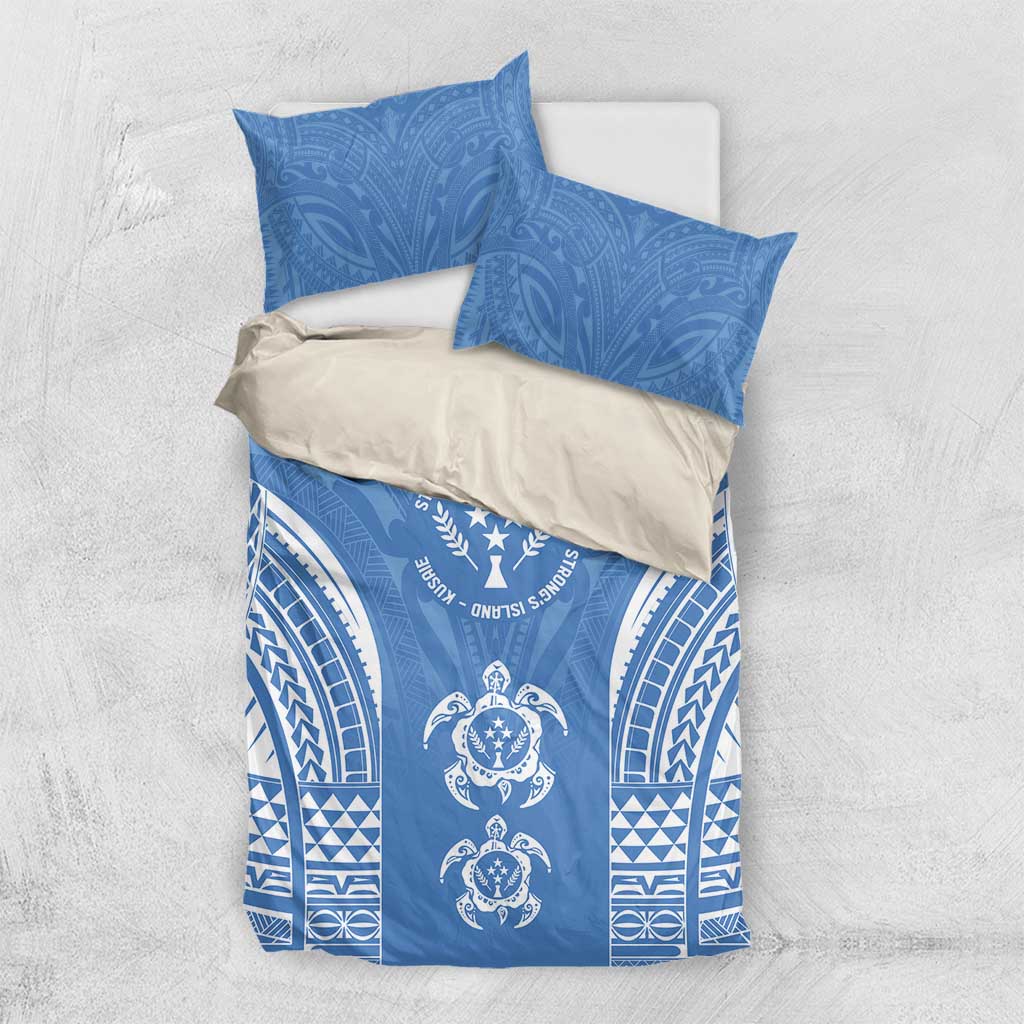FSM Kosrae States Bedding Set Micronesia Six 9 One Polynesian Tribal Pattern