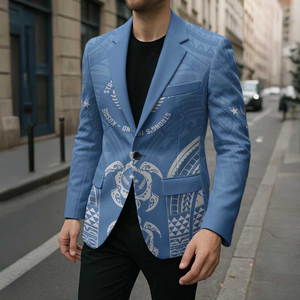 FSM Kosrae States Blazer Micronesia Six 9 One Polynesian Tribal Pattern - Polynesian Pride