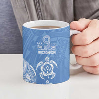FSM Kosrae States Ceramic Mug Micronesia Six 9 One Polynesian Tribal Pattern - Polynesian Pride