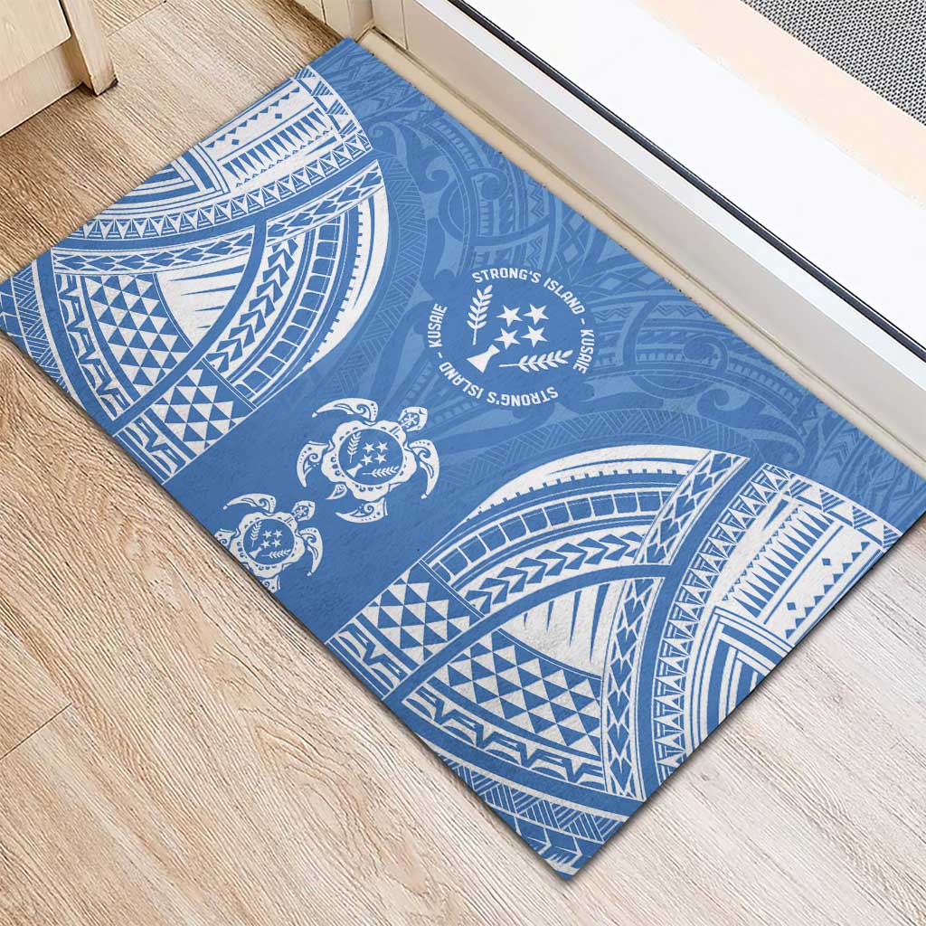 FSM Kosrae States Rubber Doormat Micronesia Six 9 One Polynesian Tribal Pattern