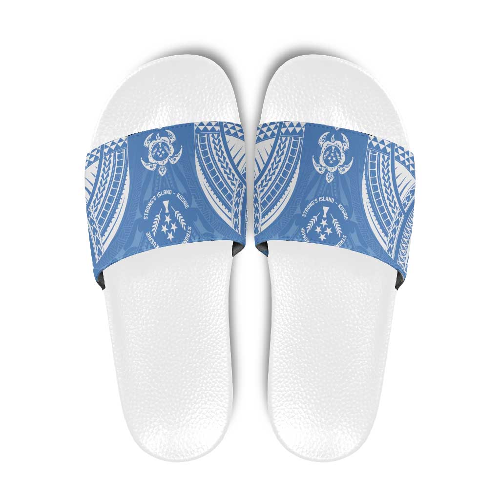 FSM Kosrae States Slide Sandals Micronesia Six 9 One Polynesian Tribal Pattern - Polynesian Pride