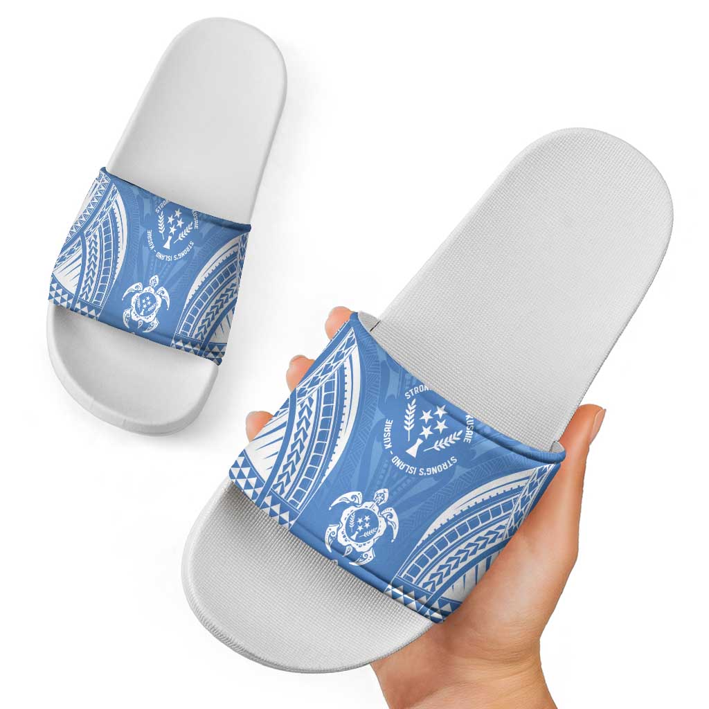 FSM Kosrae States Slide Sandals Micronesia Six 9 One Polynesian Tribal Pattern - Polynesian Pride