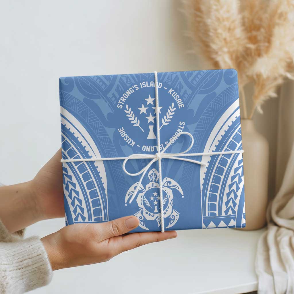 FSM Kosrae States Wrapping Paper Micronesia Six 9 One Polynesian Tribal Pattern - Polynesian Pride