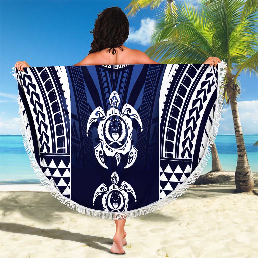 FSM Pohnpei States Beach Blanket Micronesia Six 9 One Polynesian Tribal Pattern LT9 - Polynesian Pride