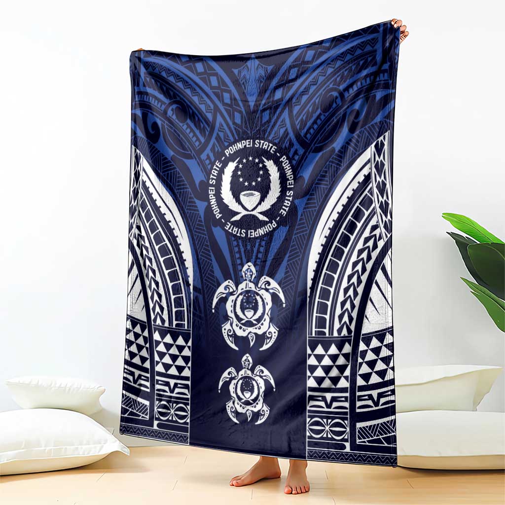 FSM Pohnpei States Blanket Micronesia Six 9 One Polynesian Tribal Pattern LT9 - Polynesian Pride