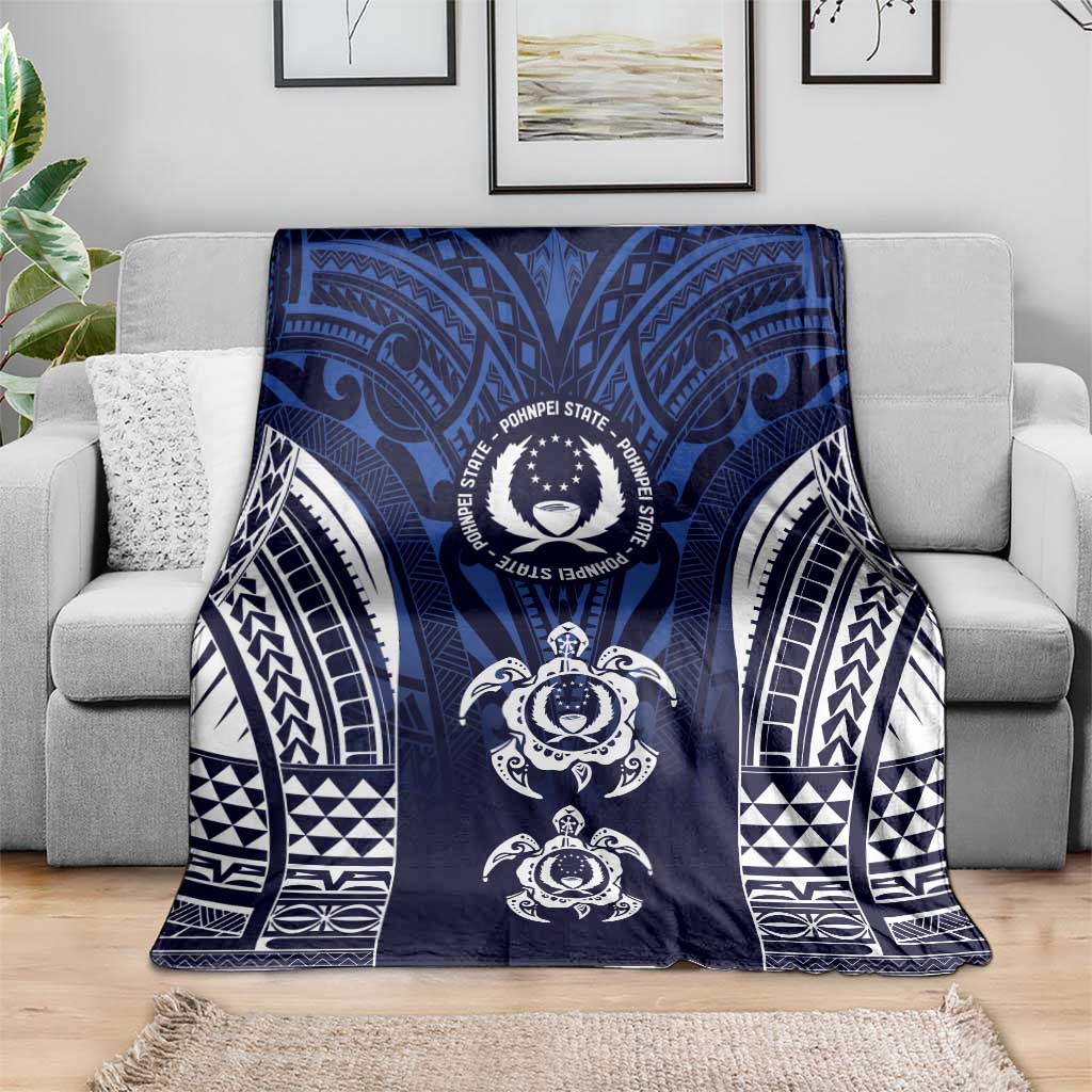 FSM Pohnpei States Blanket Micronesia Six 9 One Polynesian Tribal Pattern LT9 - Polynesian Pride