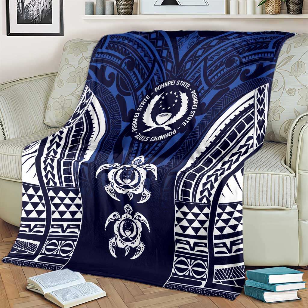 FSM Pohnpei States Blanket Micronesia Six 9 One Polynesian Tribal Pattern LT9 - Polynesian Pride