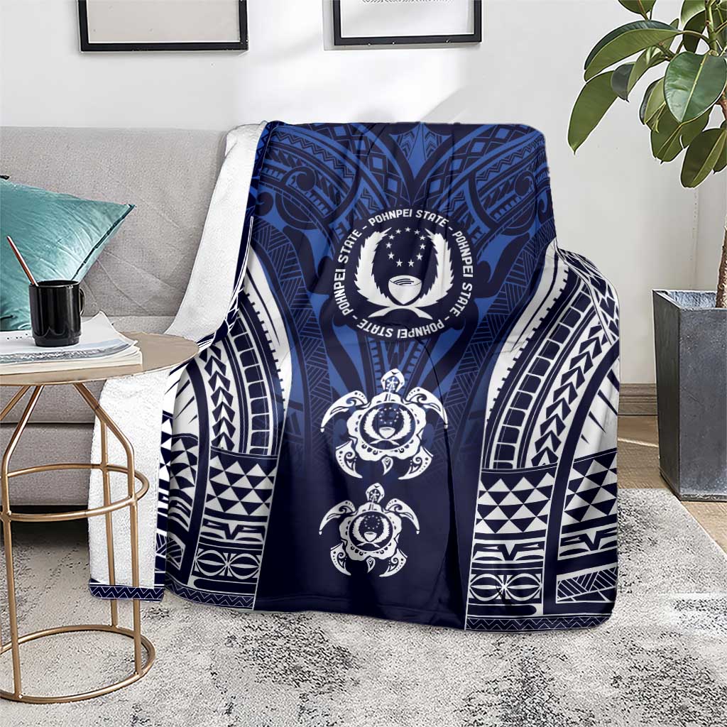 FSM Pohnpei States Blanket Micronesia Six 9 One Polynesian Tribal Pattern LT9 - Polynesian Pride