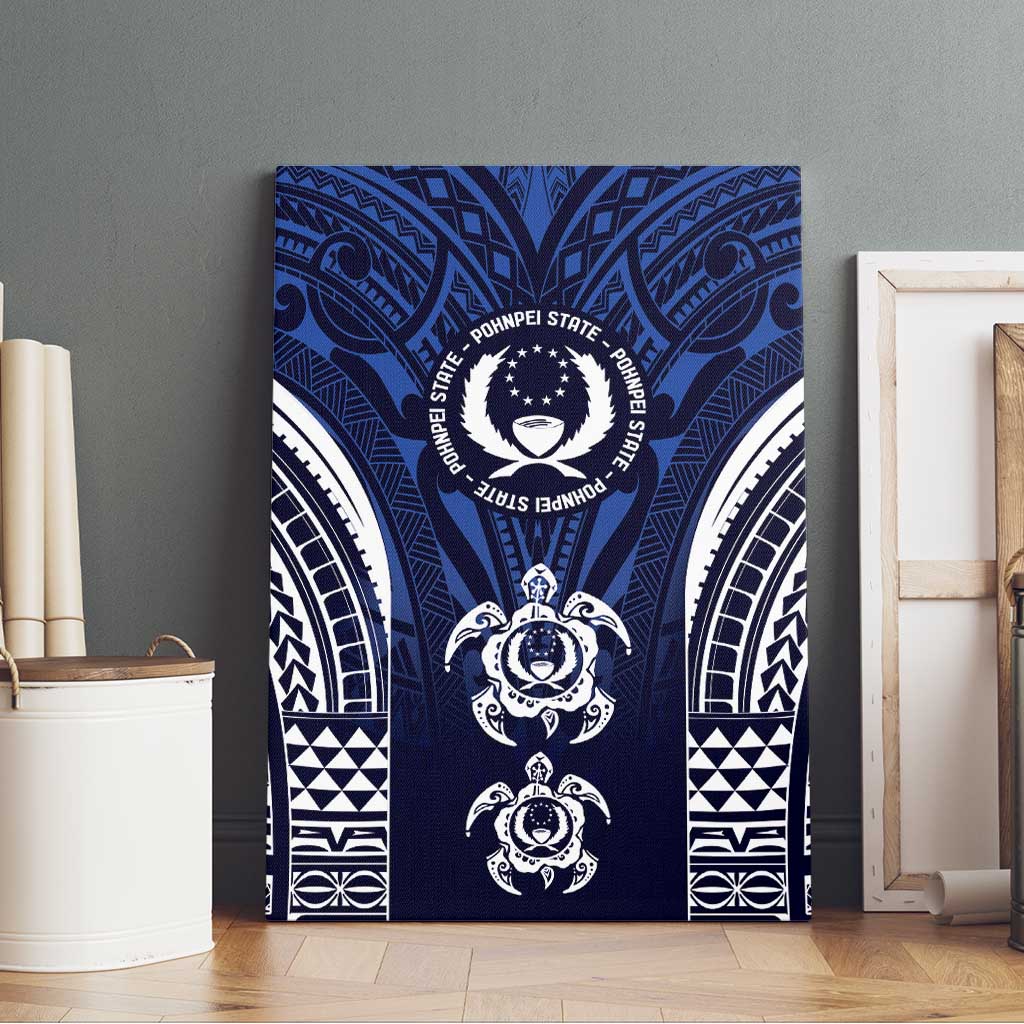 FSM Pohnpei States Canvas Wall Art Micronesia Six 9 One Polynesian Tribal Pattern LT9 - Polynesian Pride