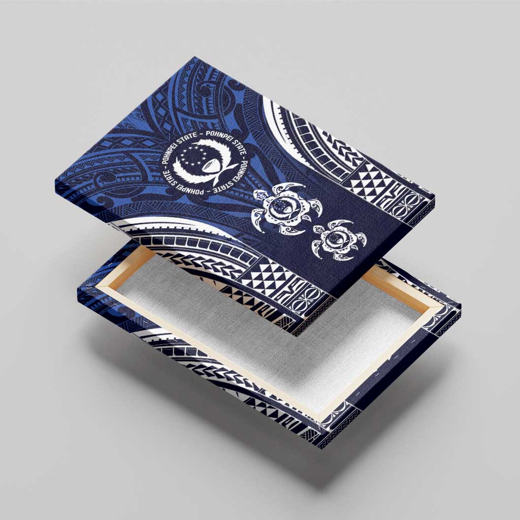 FSM Pohnpei States Canvas Wall Art Micronesia Six 9 One Polynesian Tribal Pattern LT9 - Polynesian Pride