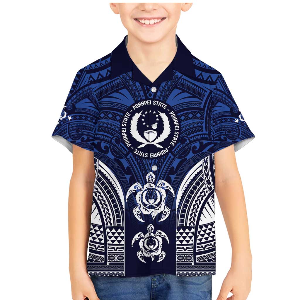 FSM Pohnpei States Family Matching Mermaid Dress and Hawaiian Shirt Micronesia Six 9 One Polynesian Tribal Pattern