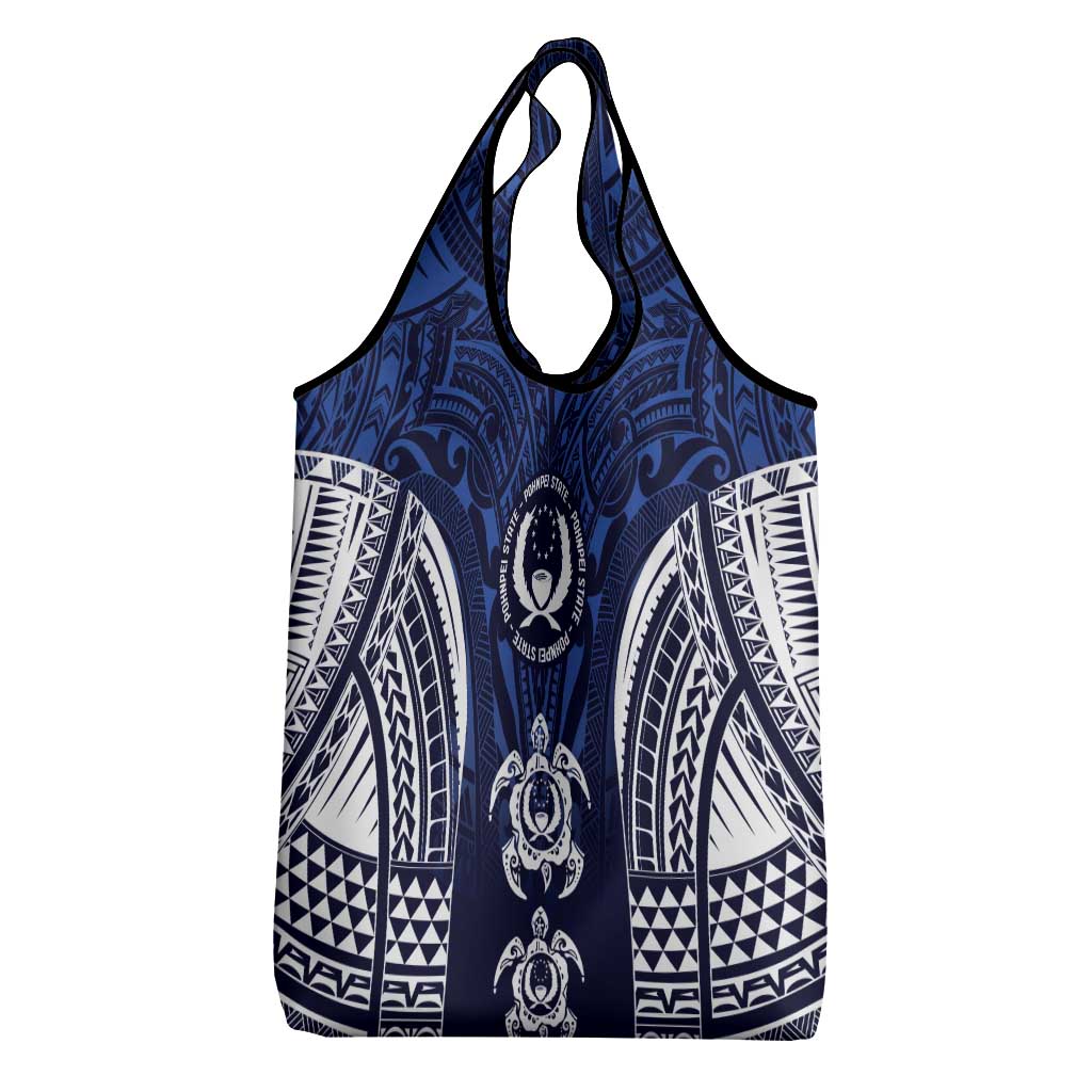 FSM Pohnpei States Grocery Bag Micronesia Six 9 One Polynesian Tribal Pattern LT9 - Polynesian Pride