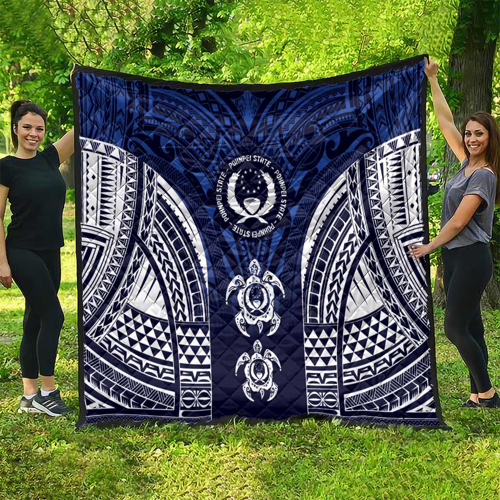 FSM Pohnpei States Quilt Micronesia Six 9 One Polynesian Tribal Pattern LT9 - Polynesian Pride