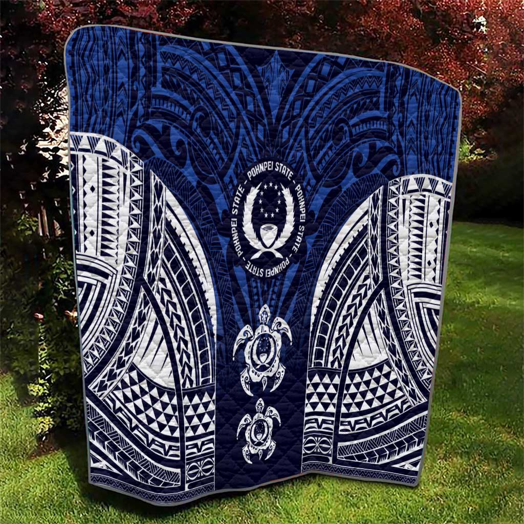 FSM Pohnpei States Quilt Micronesia Six 9 One Polynesian Tribal Pattern LT9 - Polynesian Pride
