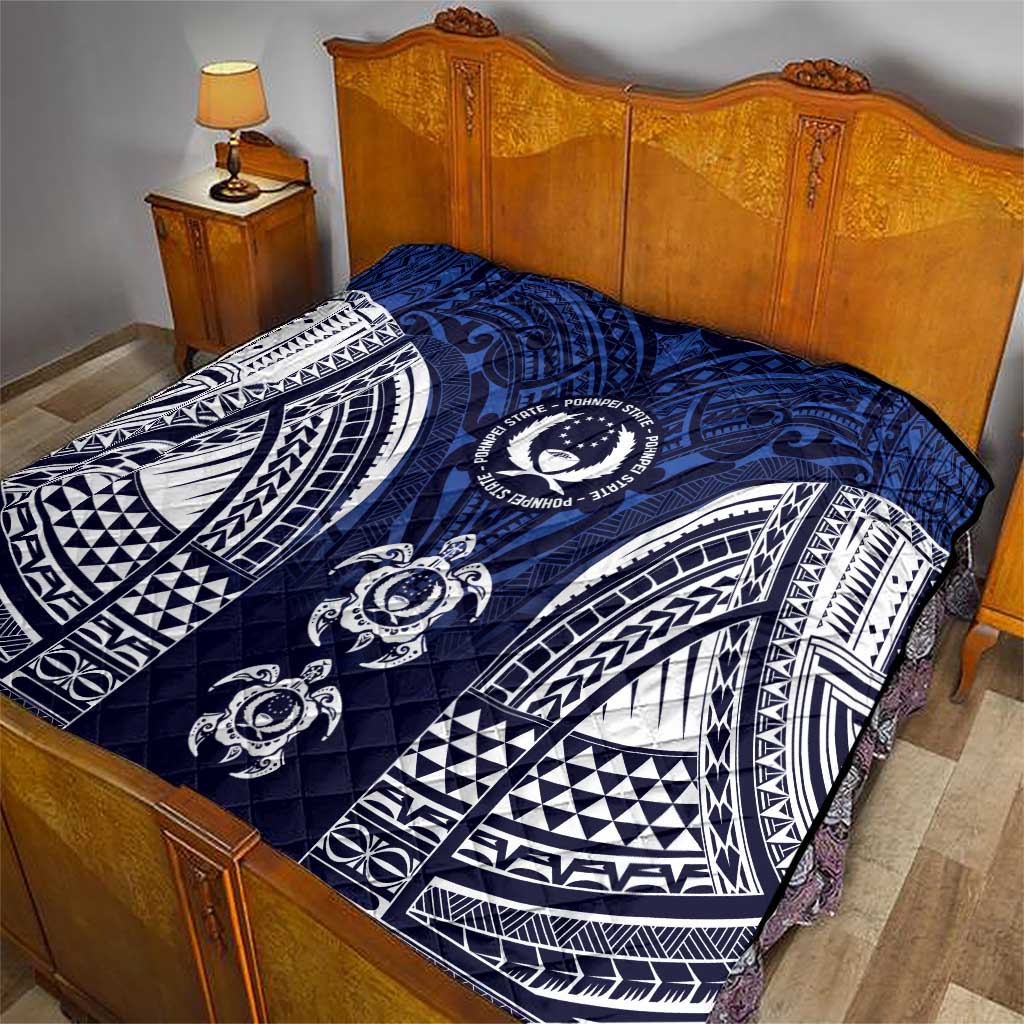 FSM Pohnpei States Quilt Micronesia Six 9 One Polynesian Tribal Pattern LT9 - Polynesian Pride