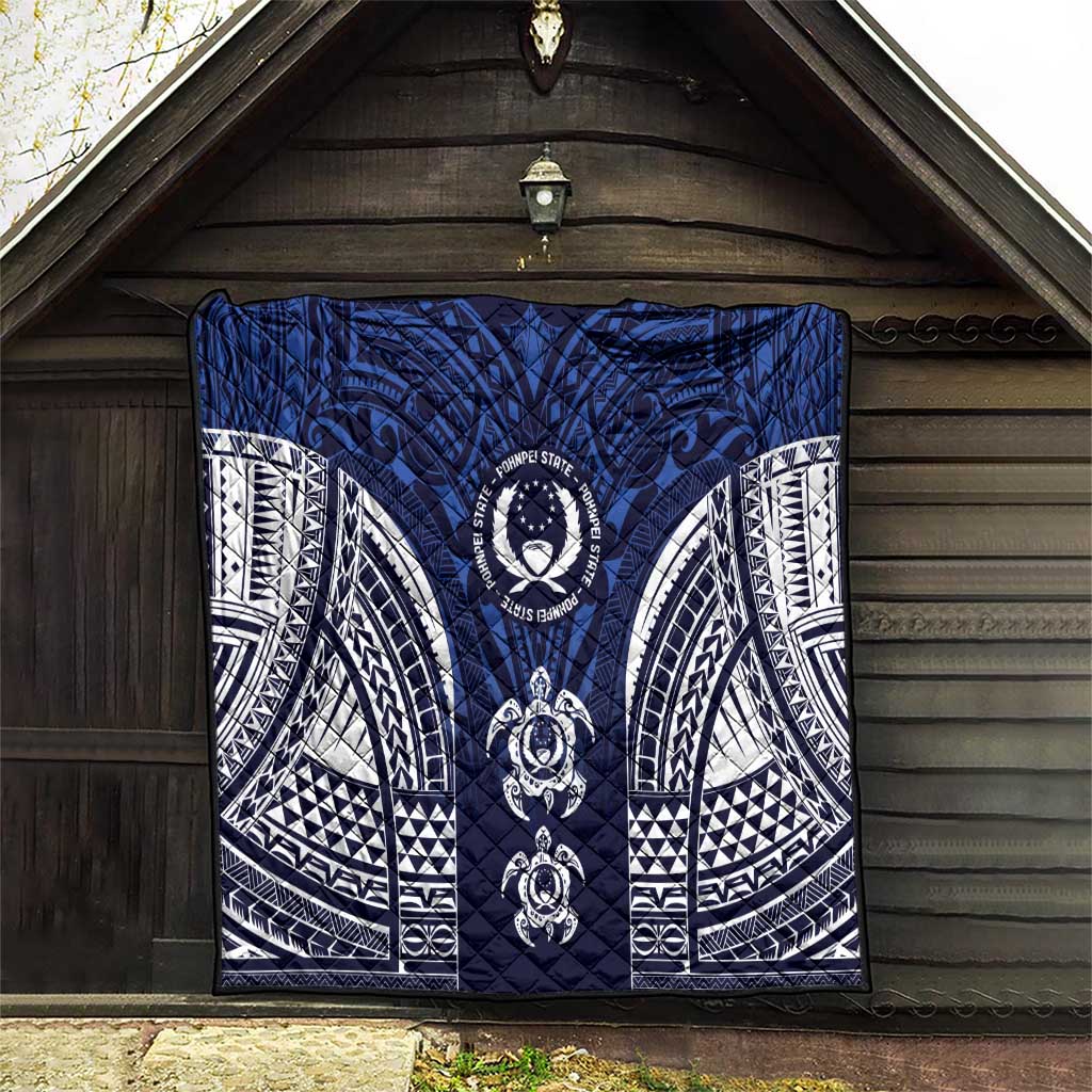 FSM Pohnpei States Quilt Micronesia Six 9 One Polynesian Tribal Pattern LT9 - Polynesian Pride