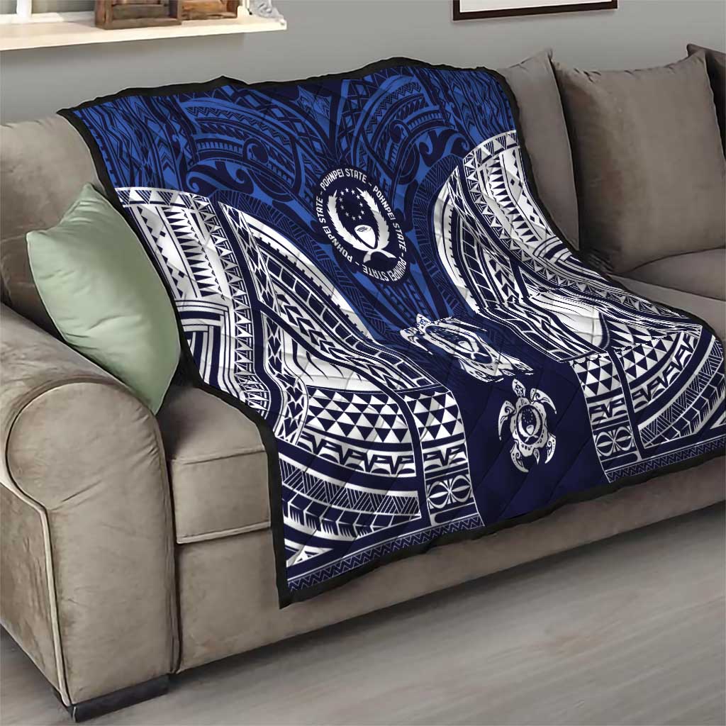 FSM Pohnpei States Quilt Micronesia Six 9 One Polynesian Tribal Pattern LT9 - Polynesian Pride