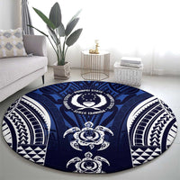 FSM Pohnpei States Round Carpet Micronesia Six 9 One Polynesian Tribal Pattern LT9 - Polynesian Pride