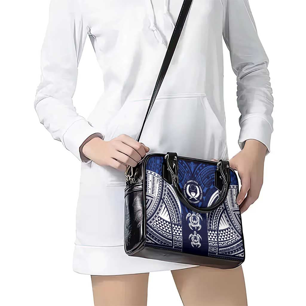 FSM Pohnpei States Shoulder Handbag Micronesia Six 9 One Polynesian Tribal Pattern LT9 - Polynesian Pride