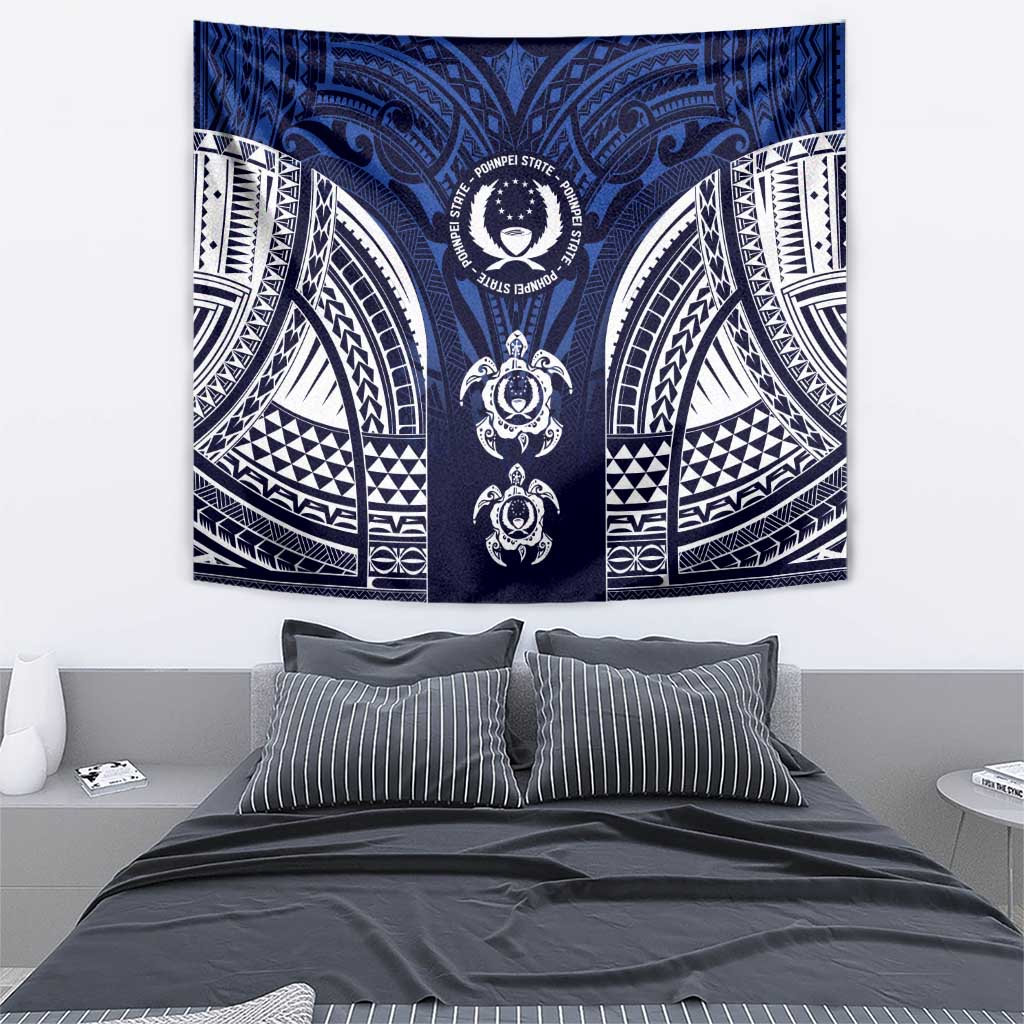 FSM Pohnpei States Tapestry Micronesia Six 9 One Polynesian Tribal Pattern LT9 - Polynesian Pride