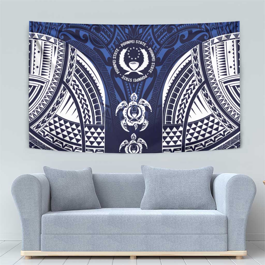 FSM Pohnpei States Tapestry Micronesia Six 9 One Polynesian Tribal Pattern LT9 - Polynesian Pride