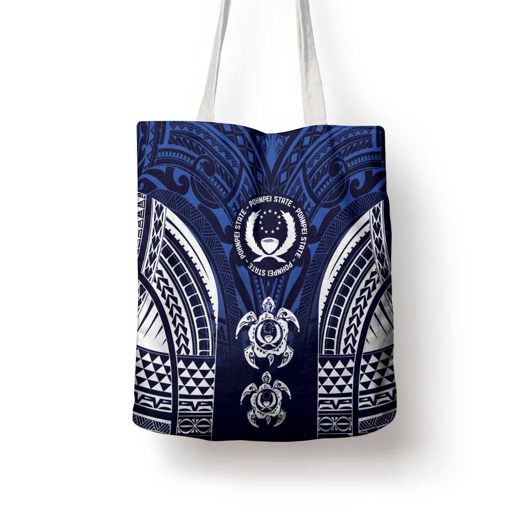 FSM Pohnpei States Tote Bag Micronesia Six 9 One Polynesian Tribal Pattern - Polynesian Pride