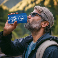 FSM Yap States 4 in 1 Can Cooler Tumbler Micronesia Six 9 One Polynesian Tribal Pattern