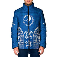 FSM Yap States Padded Jacket Micronesia Six 9 One Polynesian Tribal Pattern - Polynesian Pride