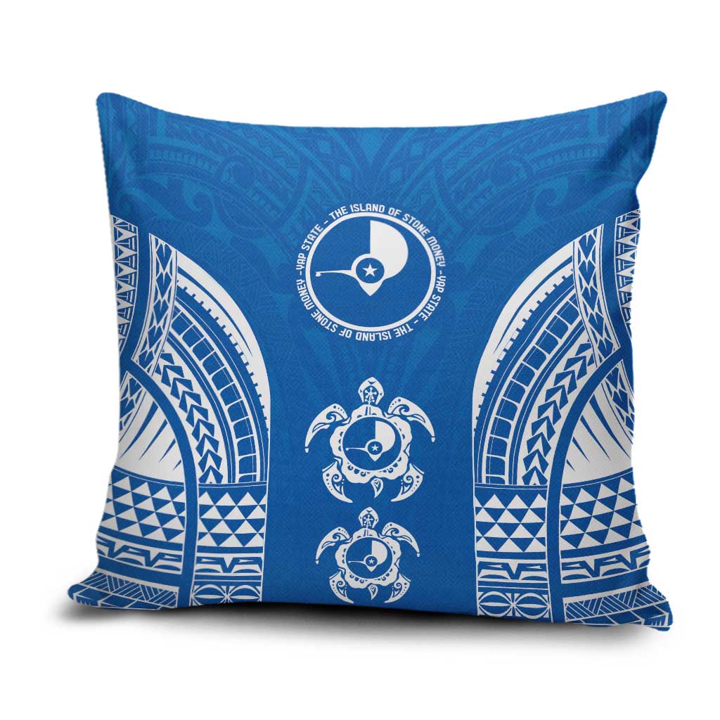 FSM Yap States Pillow Cover Micronesia Six 9 One Polynesian Tribal Pattern - Polynesian Pride