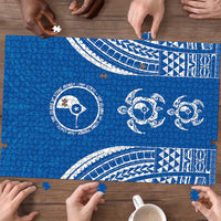 FSM Yap States Puzzle Micronesia Six 9 One Polynesian Tribal Pattern - Polynesian Pride