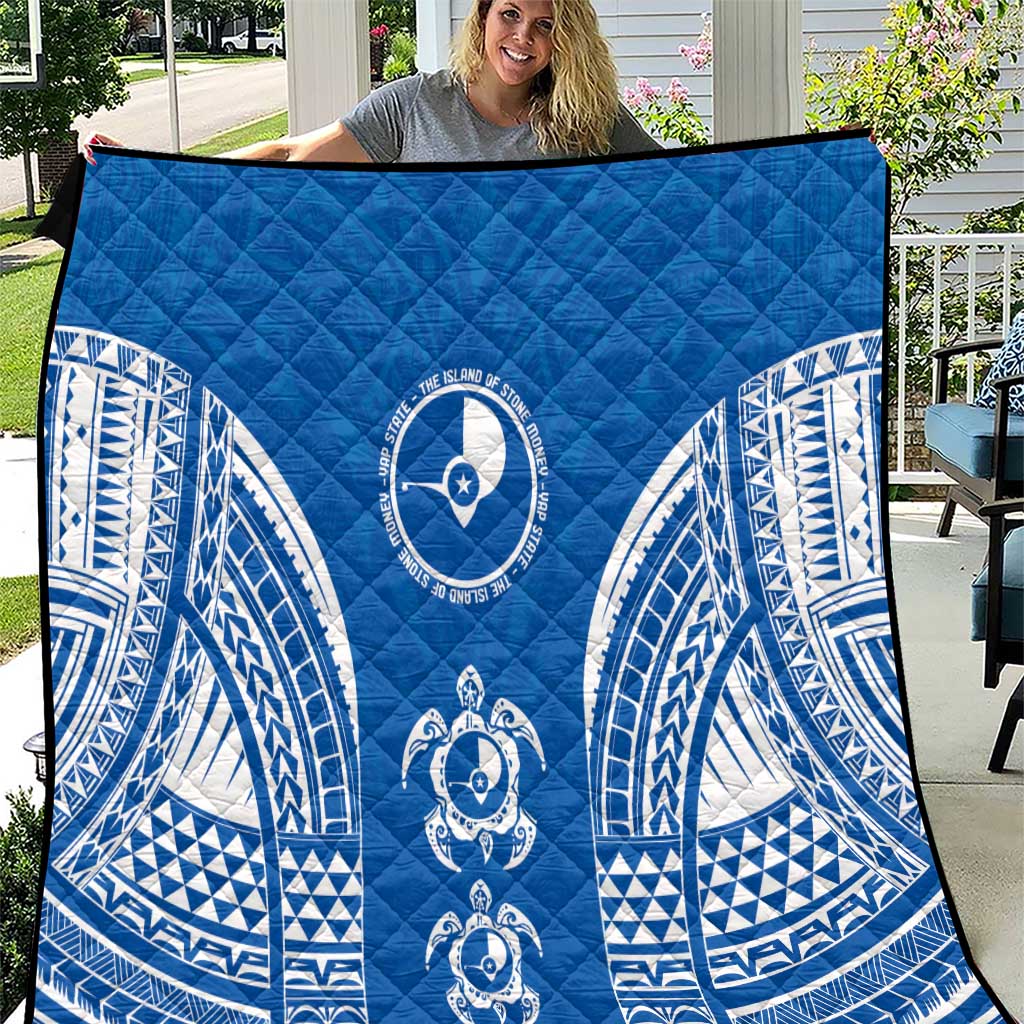 FSM Yap States Quilt Micronesia Six 9 One Polynesian Tribal Pattern