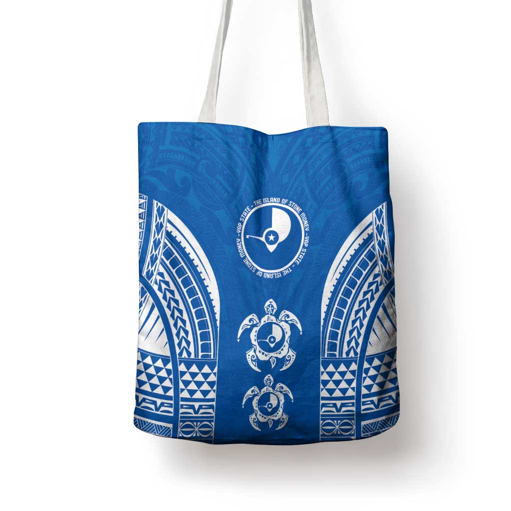 FSM Yap States Tote Bag Micronesia Six 9 One Polynesian Tribal Pattern - Polynesian Pride