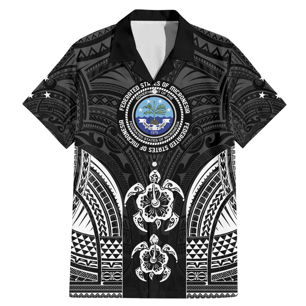FSM Micronesia Six 9 One Family Matching Mermaid Dress and Hawaiian Shirt Polynesian Tribal Pattern