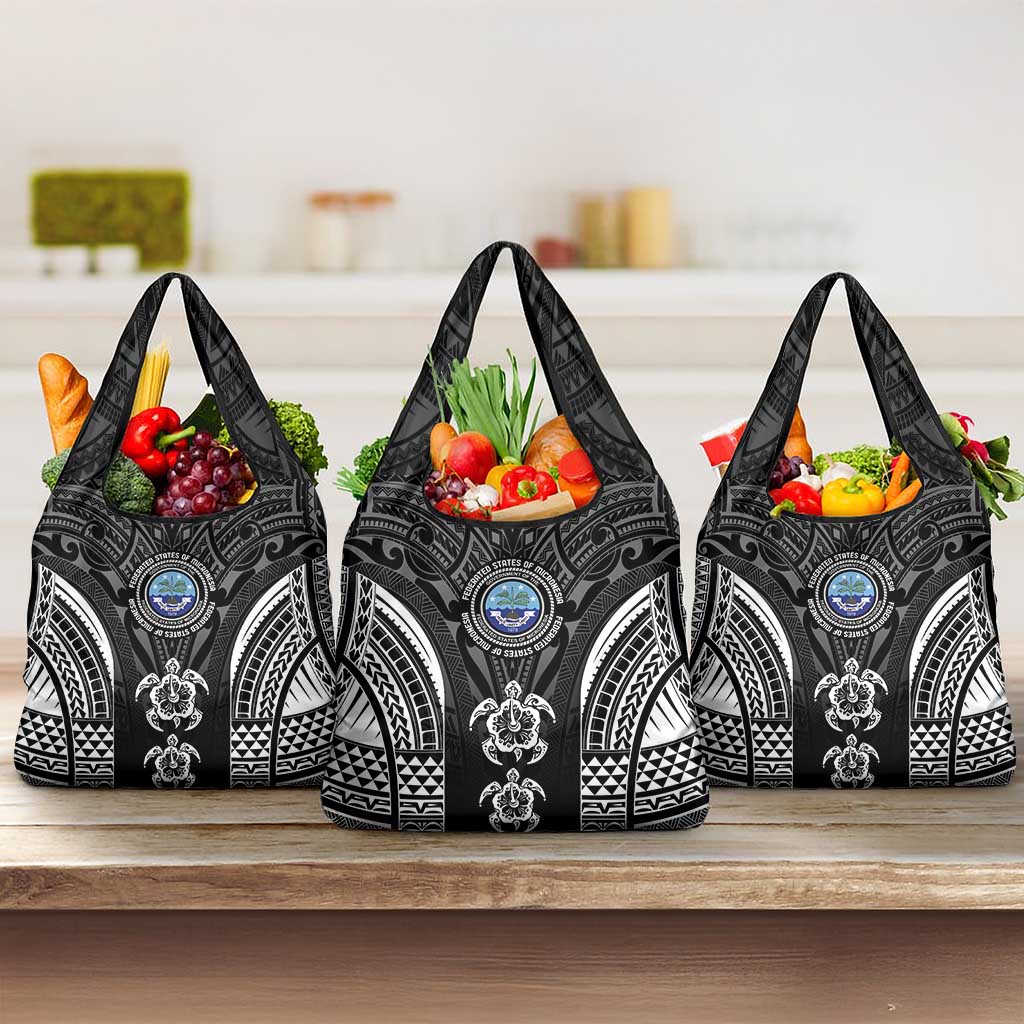 FSM Micronesia Six 9 One Grocery Bag Polynesian Tribal Pattern