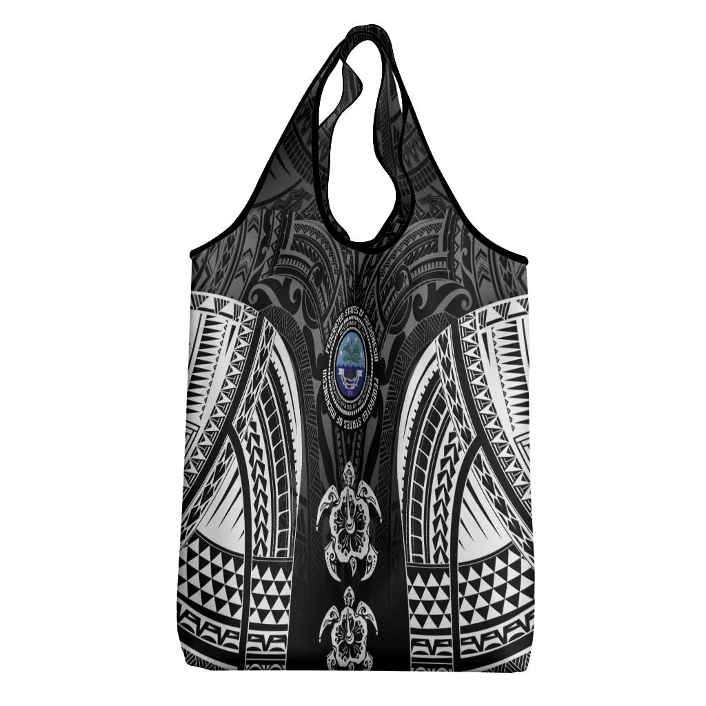 FSM Micronesia Six 9 One Grocery Bag Polynesian Tribal Pattern