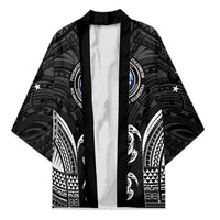 FSM Micronesia Six 9 One Kimono Polynesian Tribal Pattern LT9 Unisex Black - Polynesian Pride