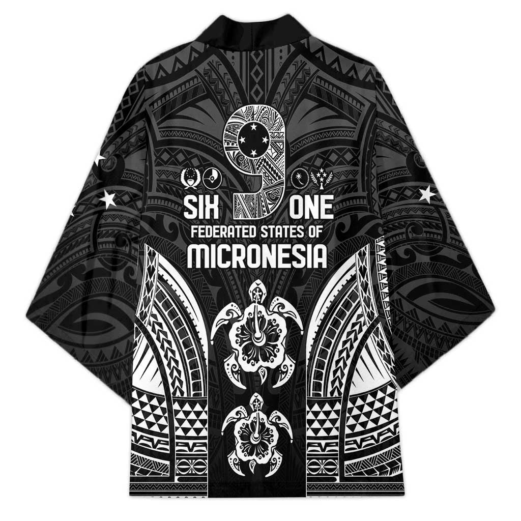 FSM Micronesia Six 9 One Kimono Polynesian Tribal Pattern LT9 - Polynesian Pride