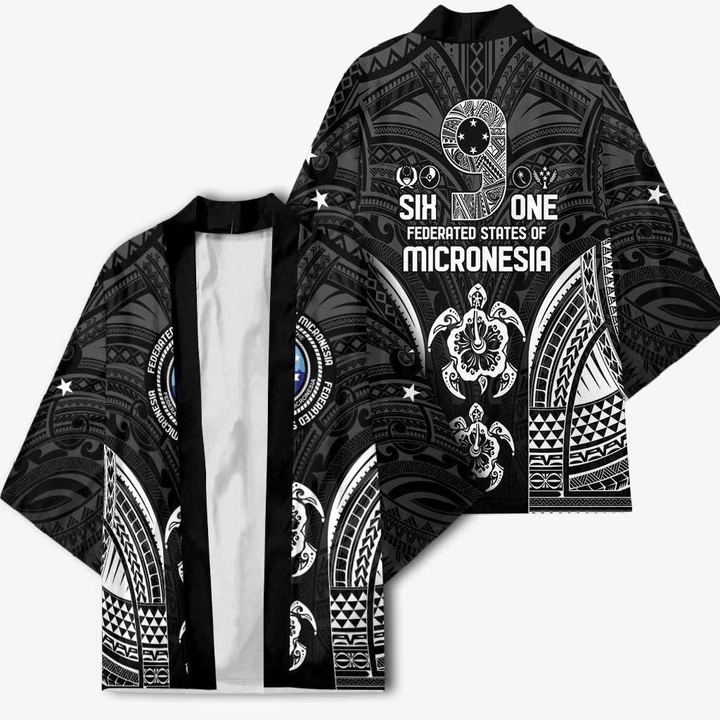 FSM Micronesia Six 9 One Kimono Polynesian Tribal Pattern LT9 - Polynesian Pride