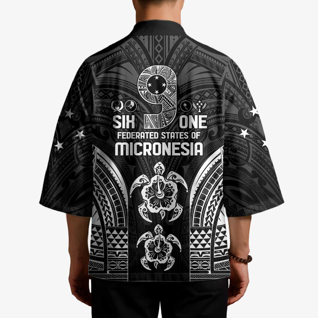 FSM Micronesia Six 9 One Kimono Polynesian Tribal Pattern LT9 - Polynesian Pride