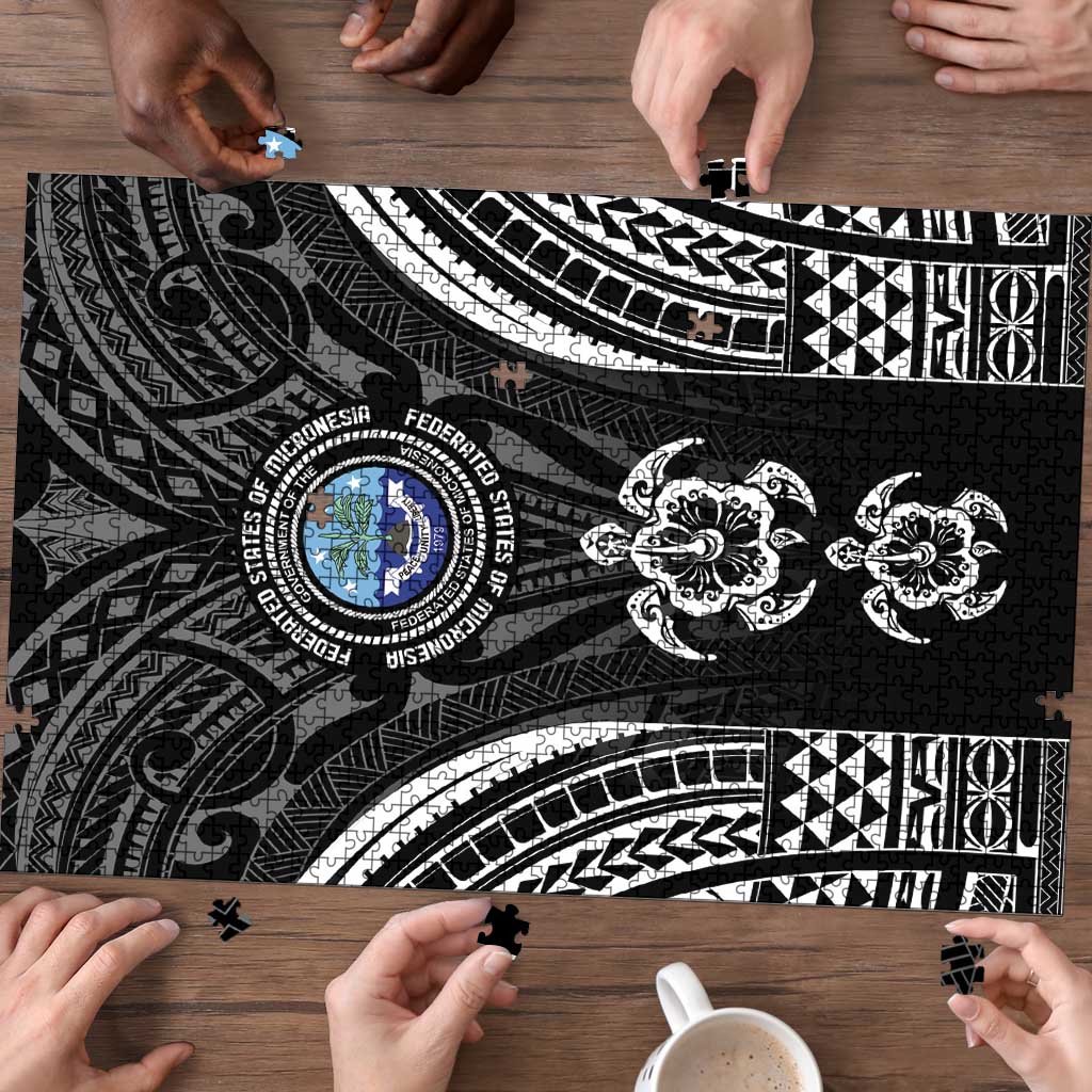 FSM Micronesia Six 9 One Puzzle Polynesian Tribal Pattern LT9 - Polynesian Pride