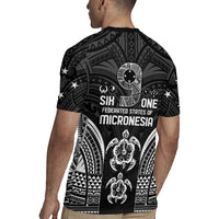 FSM Micronesia Six 9 One Rugby Jersey Polynesian Tribal Pattern LT9 - Polynesian Pride