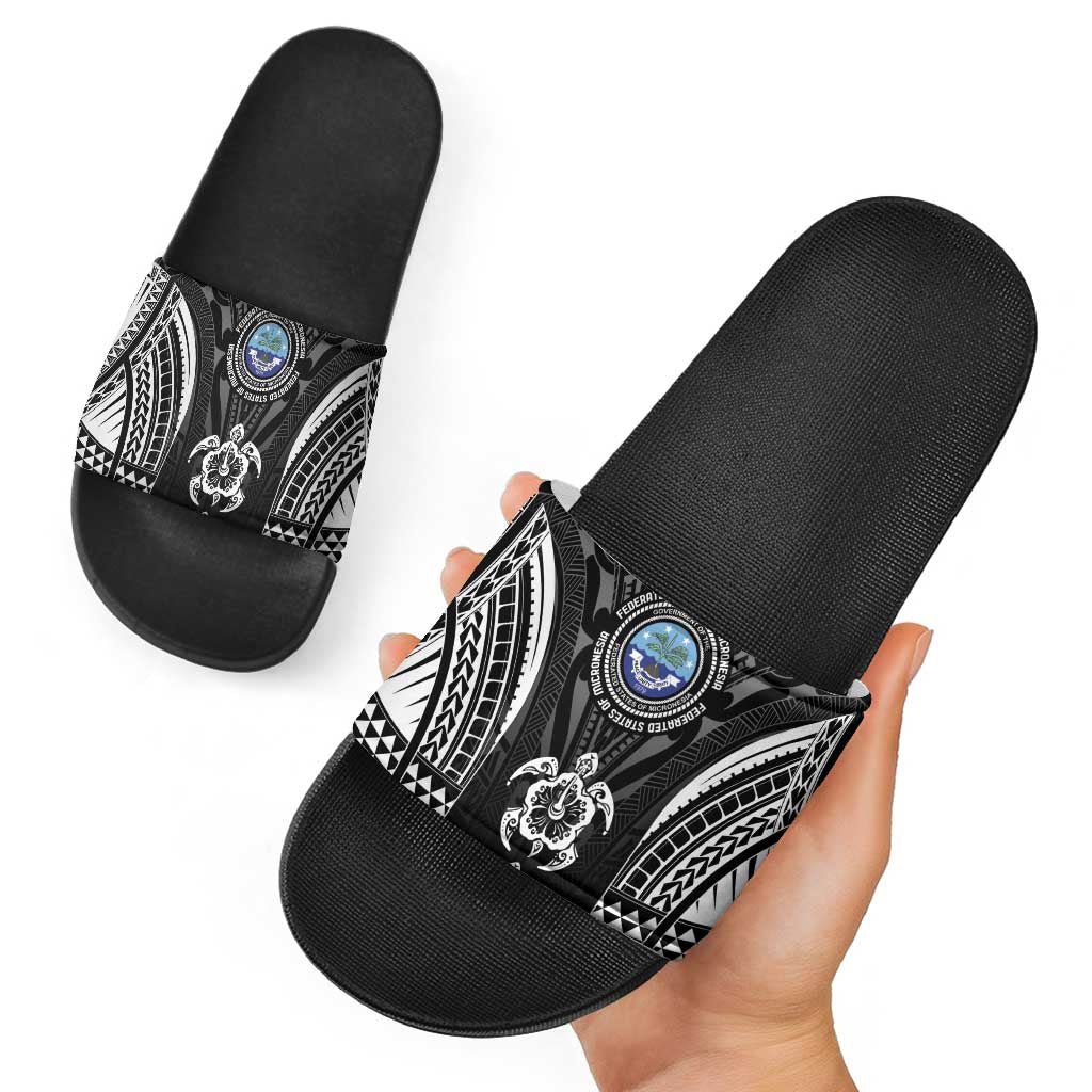 FSM Micronesia Six 9 One Slide Sandals Polynesian Tribal Pattern LT9 - Polynesian Pride