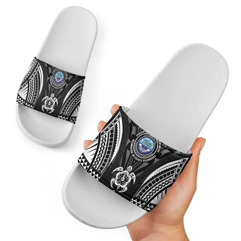 FSM Micronesia Six 9 One Slide Sandals Polynesian Tribal Pattern LT9 - Polynesian Pride