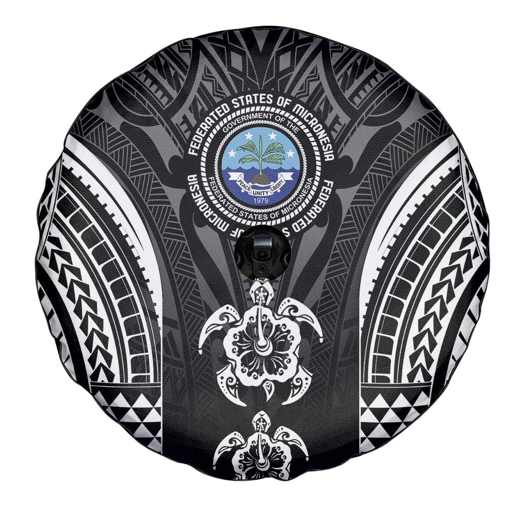 FSM Micronesia Six 9 One Spare Tire Cover Polynesian Tribal Pattern