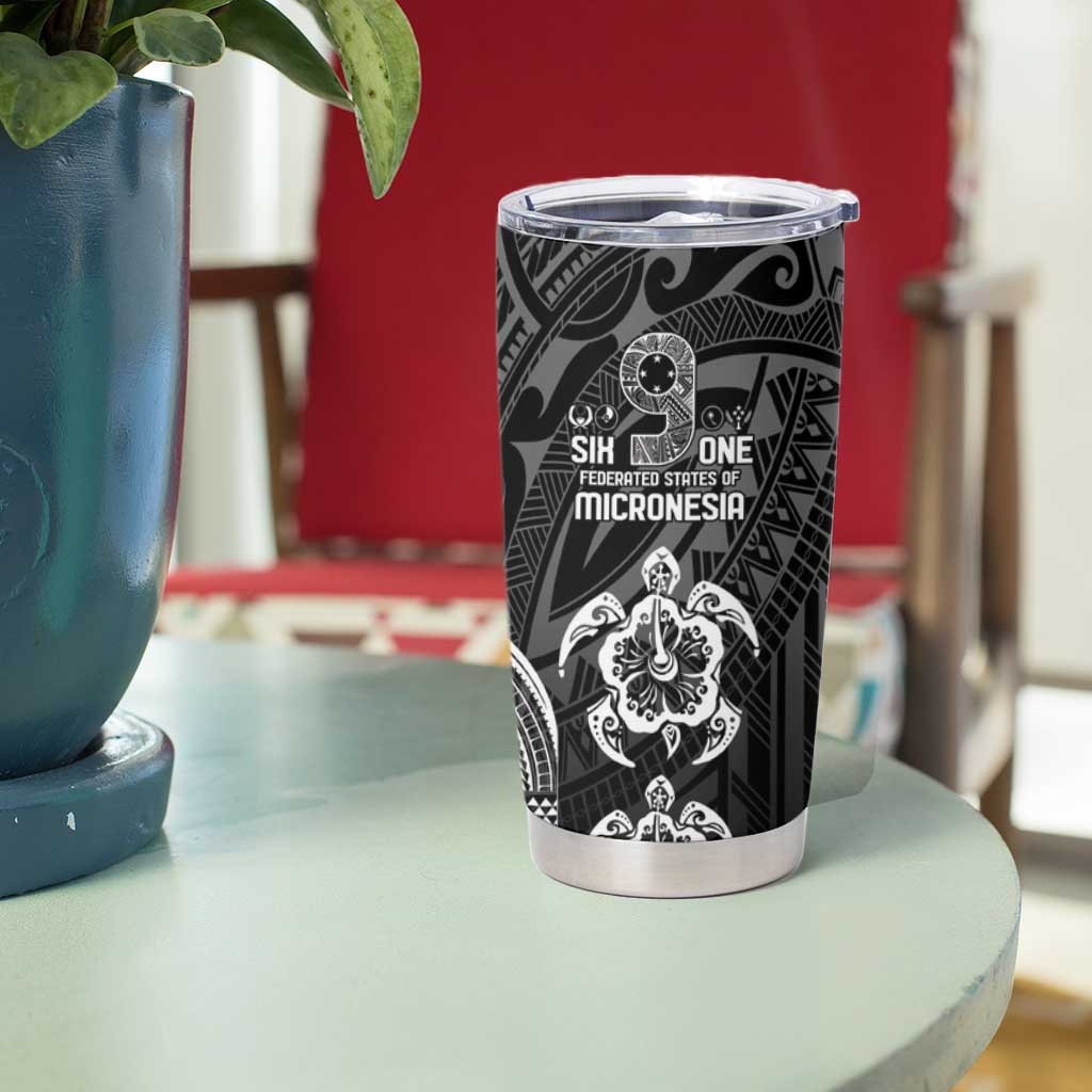 FSM Micronesia Six 9 One Tumbler Cup Polynesian Tribal Pattern LT9 - Polynesian Pride
